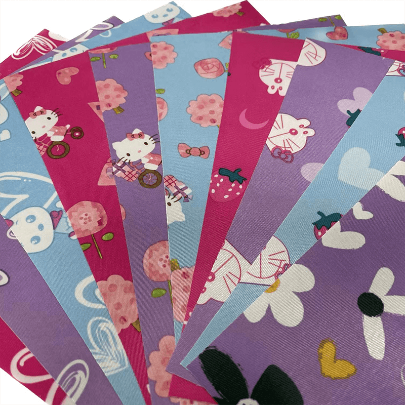 Țesătură din satin tipărită cu acoperire din PVC