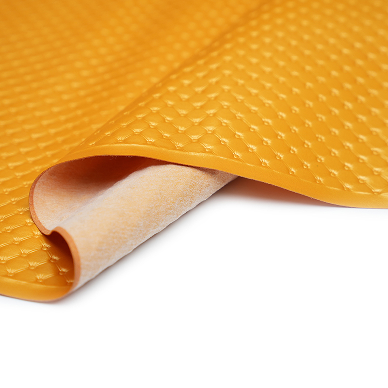 Piele artificială din PVC în relief pentru decorare