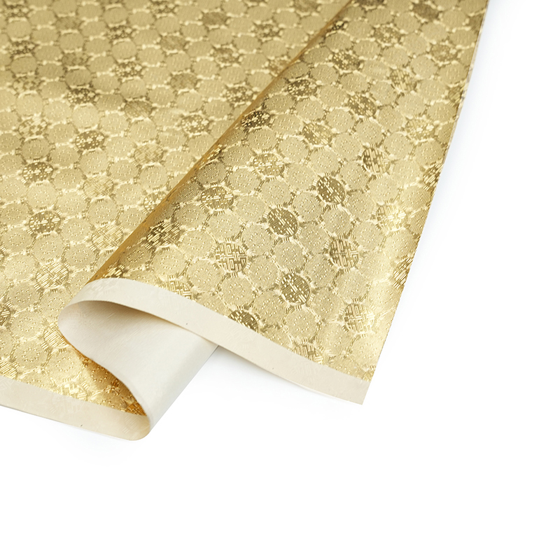 Piele faux din aur strălucitor pentru geantă